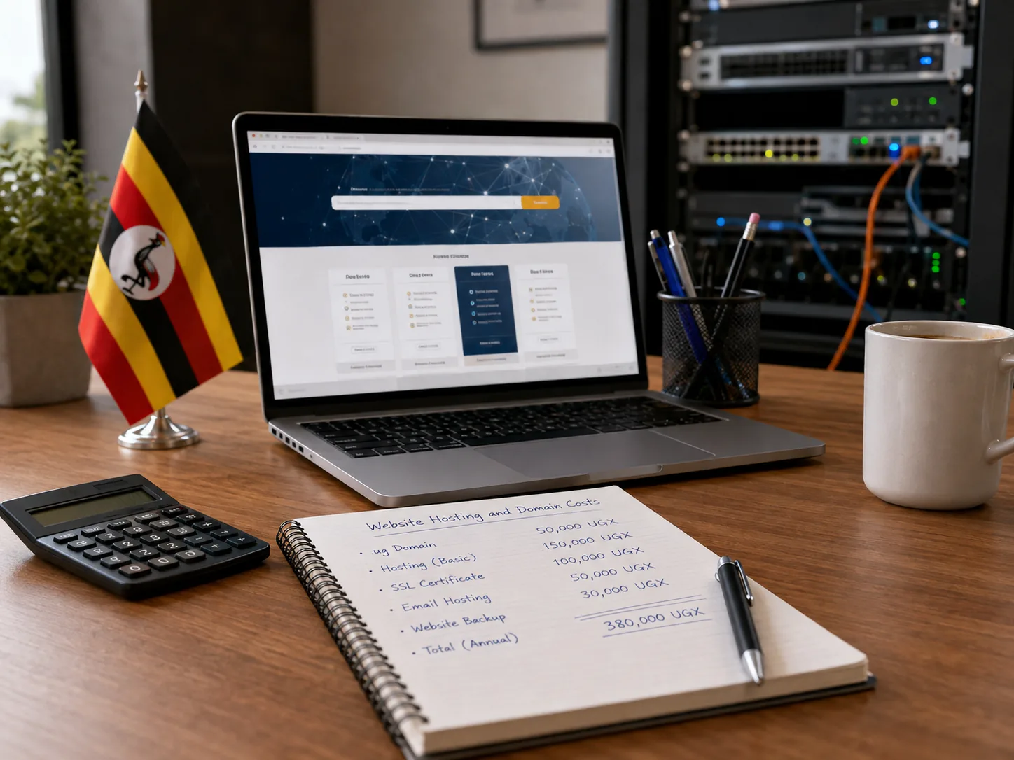 Website Hosting and Domain Costs in Uganda