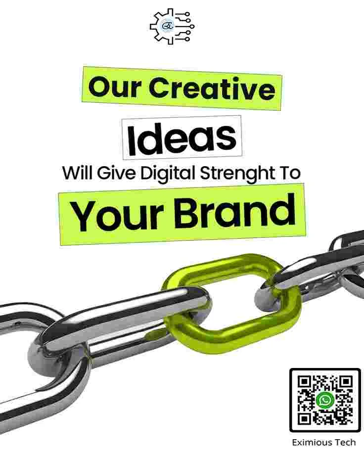 Eximious Tech branding and graphic design work