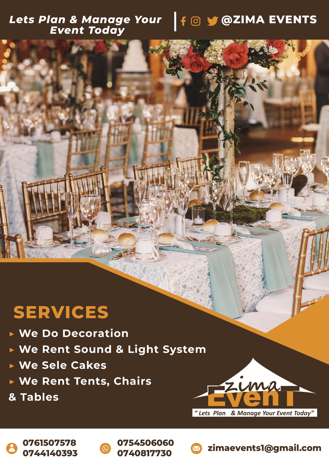 Posters and flyers sample 2