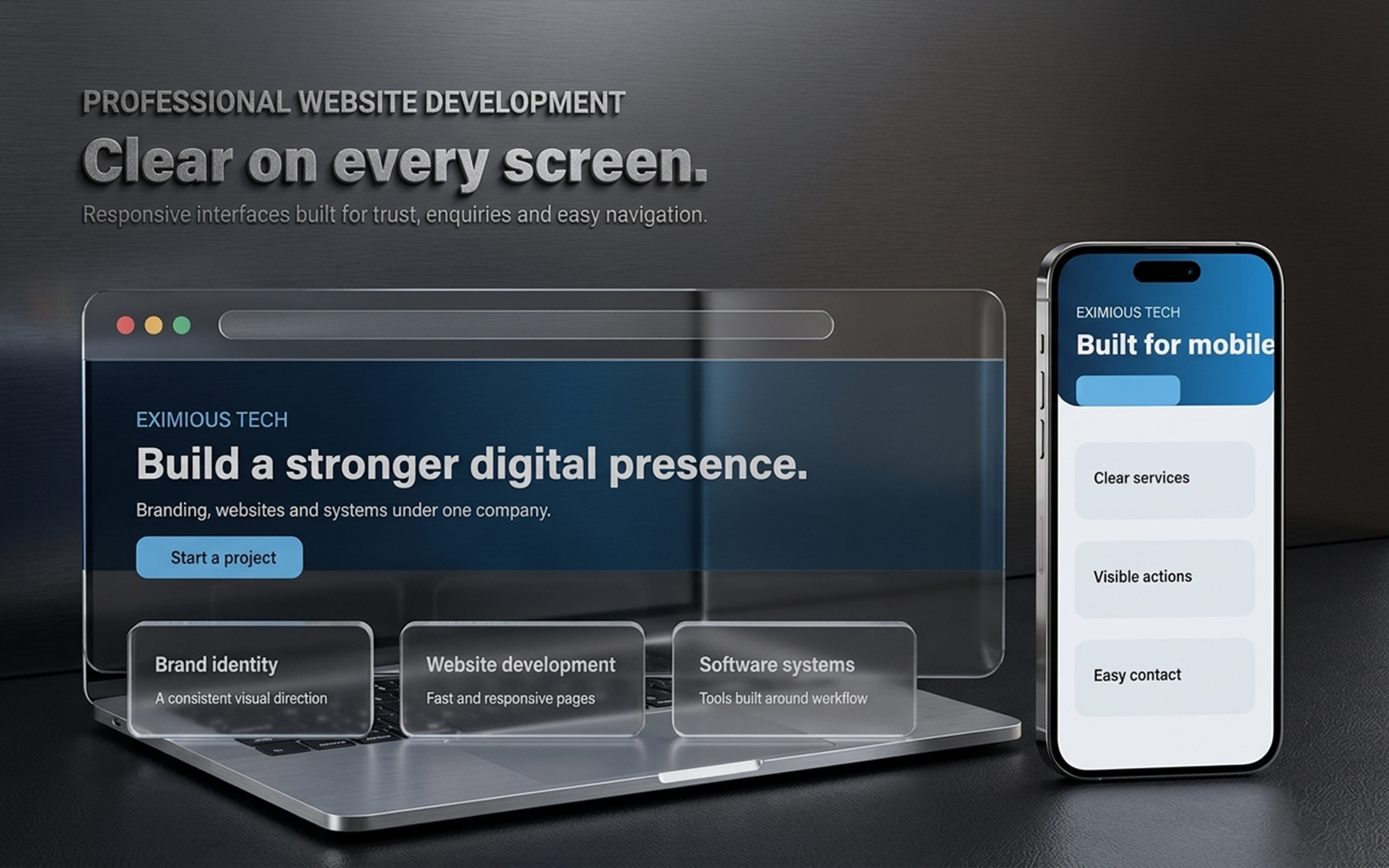 Custom Web Applications capability visual
